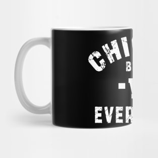 Chicago bears vs everybody: Newest "Chicago bears vs Everybody" design for chicago bears lovers Mug